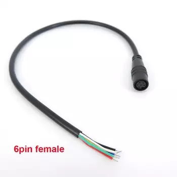 QvvCev M8 водонепроницаемый разъем для электровелосипеда 6-контактный/8-контактный