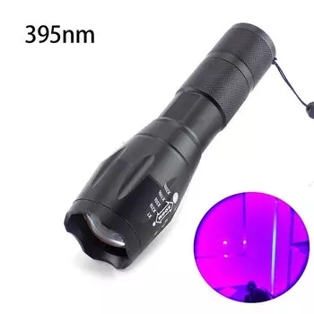 QvvCev ультрафиолетовый фонарик 365/395 нм