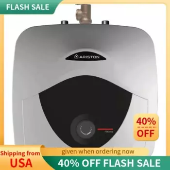 QWAriston Andris, 4 галлона, 120 В, проводная точка использования, электрический водонагреватель с мини-танком