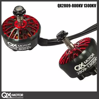 QX-MOTOR Бесщеточный двигатель 2809 800 кВ 1300 кВ 3-6S для квадрокоптера гоночного дрона с фиксированным крылом игрушечные детали с дистанционным управлением