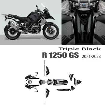 r1250 gs accessories Motorcycle 3D Epoxy Resin Sticker Kit For BMW R 1250 GS Adventure Triple Black 2023 R1250 GS Adventure
