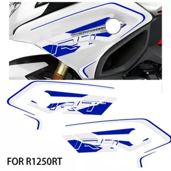 R1250RT Fit BMW Trunk Luggage Cases Protector Tank Pad Grips Kit Knee Wheels 3D Stickers Decals Adhesive Fairing Fender