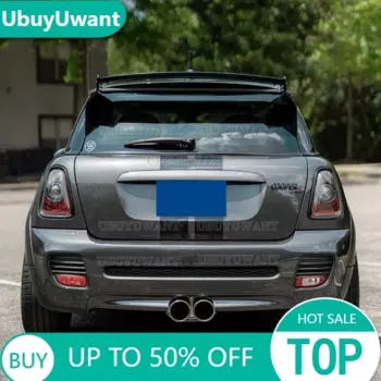 R56 JCW стиль спойлер на крышу из углеродного волокна для Mini Cooper Ver.2.11/2.12 2001-2008 лет автомобильные аксессуары спойлер крыло