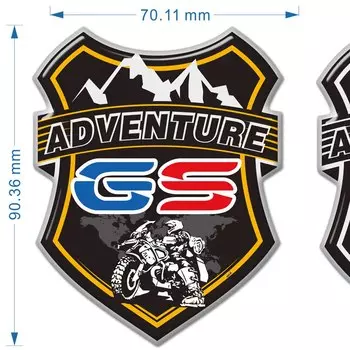 R 1200 1250 GS для BMW R1200GS R1250GS F850GS G310GS протектор GSA Приключения коврик на бак чемодан Алюминиевый Чехол мотоциклетные наклейки