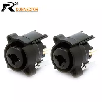 R C1015 6,35 мм XLR гнездовой разъем