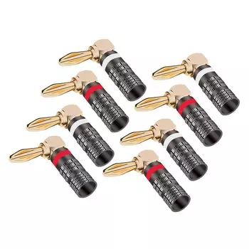 R L1063 Адаптеры банановые разъемы 8 шт.