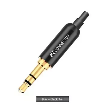 R P1001 3,5 мм золотистый стерео штекер