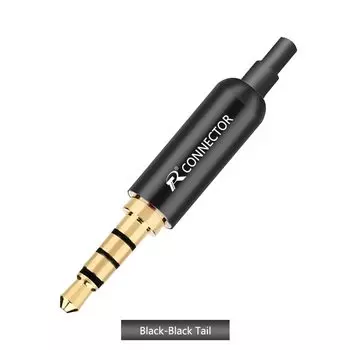 R P1002 алюминиевые разъемы 3,5 мм 4-полюсные