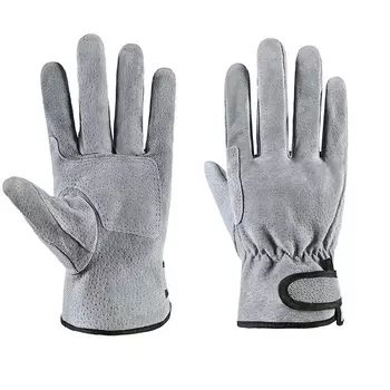 Рабочие перчатки из воловьей кожи