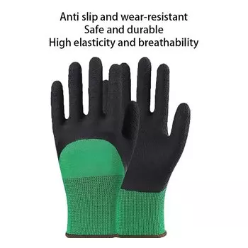 Рабочие перчатки KOQZM латексные антискользящие