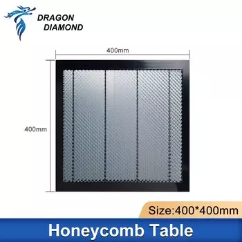 Рабочий стол для CO2 лазера DRAGON DIAMOND 400*400 мм