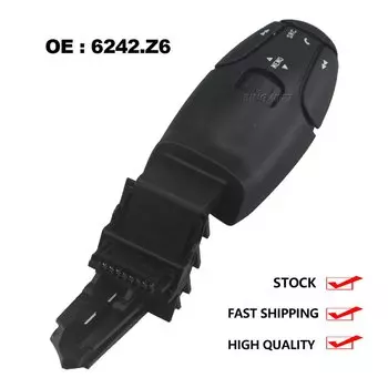 Радио CD Аудио Пульт дистанционного управления Переключатель ручки 6242Z6 96637240 XT для Peugeot 206 307 308 407 607 807 для Citoen C5 C8