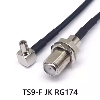 Радиочастотный кабель RG174 TS9J-F 15 см Lebeisenf