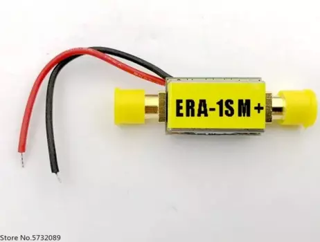 Радиочастотный усилитель ERA-1, малошумящий усилитель LNA, широкополосный, усиление 10–8 ГГц, 12 дБ, с хорошей плоскостностью, гнездовой вход и выход SMA