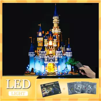 Радиоуправляемая деталь для рукоделия, набор для LEGO 13132, раздвижной замок «Рай принцессы» (только зеркальная модель, без блоков)
