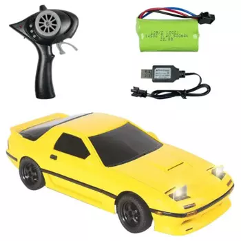 Радиоуправляемый автомобиль lдрк A01 A02 RX7 NSX RTR 1/18 2,4G 2WD, дрифтовые автомобили, светодиодные огни, полноразмерные управляемые фотообои, подарки