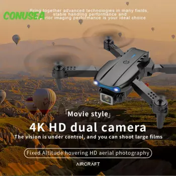 Радиоуправляемый Дрон K3 с камерой Hd 4K для аэрофотосъемки БПЛА Квадрокоптер с дистанционным управлением вертолет мини НЛО Рождественский подарок
