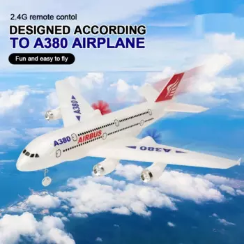 Радиоуправляемый самолет MN Airbus A380 747, радиоуправляемый самолет с дистанционным управлением, 2,4G, модель самолета с фиксированным крылом, радиоуправляемый самолет, игрушки для детей и мальчиков