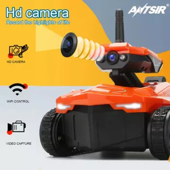 Радиоуправляемый танк ANTSIR YD-211S с Wi-Fi FPV 720P HD-камера, приложение с дистанционным управлением, автомобильный танк с управлением по телефону, детские игрушки, подарок
