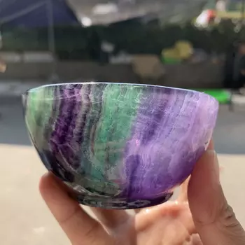 Радужная чаша из флюорита MCeiba