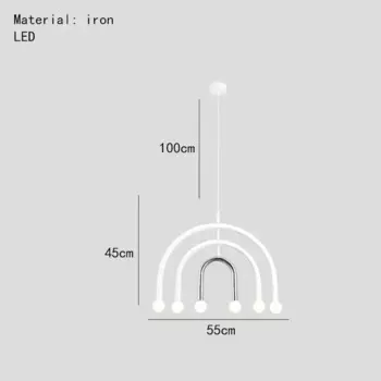 Радужная люстра JIANKEXING