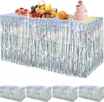 Радужная юбка для стола Youyouhuan