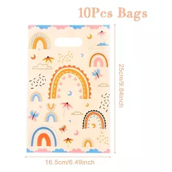 Радужные целлофановые пакеты Wayfun