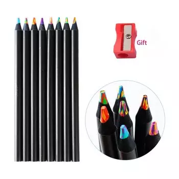 Радужные цветные карандаши Kissbuty 8 шт