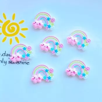 Радужные кабошоны TSXJY 20 шт.