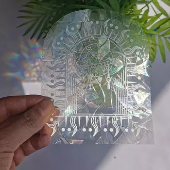 Радужные наклейки для стен alloet