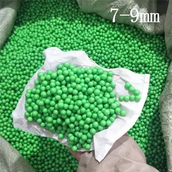 Радужные пенопластовые бусины Felicoalice 7-9 мм