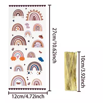 Радужные подарочные сумки PATIMATE