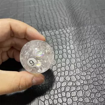 Радужный кварцевый сферический шар