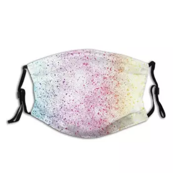 Радужный пылезащитный принт моющийся фильтр Пылезащитная маска для рта Радужная пыль векторный 9 фон гордость гомостойкий цвет яркий радость счастливый