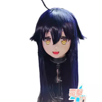 (RAIGEKI 167) Силиконовая маска на голову Хэллоуин Косплей Cross Dressing BJD DOLL Comiket Мультяшный персонаж Аниме Косплей Маска кигуруми