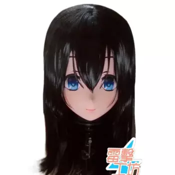 (RAIGEKI MAKS 38) Смола 3/4 Голова Женщина/Девушка Кигуруми Аниме Косплей Маски Crossdress Япония Роль Лолита Трансвестит Кукла BJD Cos