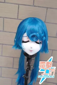 (RAIGEKI MAKS 57) Смола 3/4 Голова Женщина/Девушка Кигуруми Аниме Косплей Маски Crossdress Япония Роль Лолита Трансвестит Кукла BJD Cos