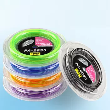 Ракетка для бадминтона Topo Радужная, 200 м, двусторонняя, 7 мм, 26 фунтов