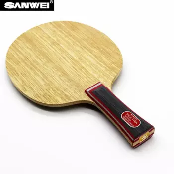 Ракетка для настольного тенниса SANWEI FEXTRA, ракетка из чистого дерева для пинг-понга, лезвие для профессионального нападения, 7 игроков
