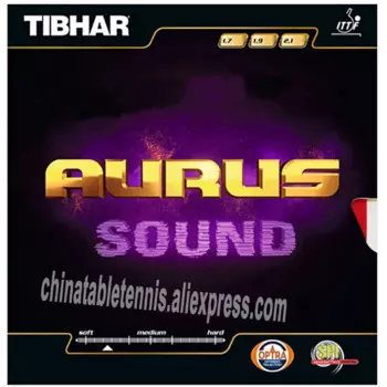 Ракетки Tibhar Aurus для настольного тенниса, Резиновая Спортивная ракетка для быстрой атаки, сделано в германии
