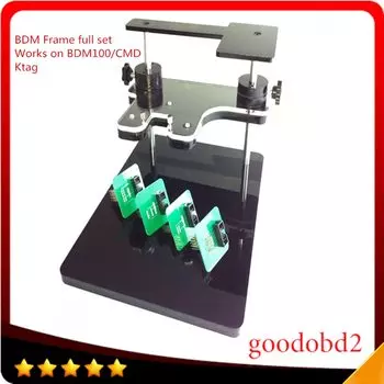 Рамка BDM с адаптерами работает BDM-программатор CMD 100, полный комплект, подходит для FGTECH bdm100, используемый для инструмента программатора K ECU