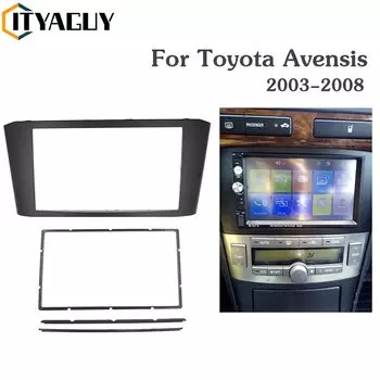 Рамка для автомагнитолы Toyota Avensis 2003-2008, двойная Din