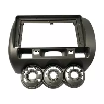 Рамка для автомобильной панели 9 дюймов, 2 Din стерео, для DVD, для установки, для Honda Fit городской, Jazz, 2006