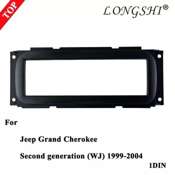 Рамка для автомобиля 1DIN, панель для ремонта DVD, аудио рамка для Jeep Grand Cherokee 99-04 (WJ)Chrysler 300M, караван 01-07 Neon Voyager