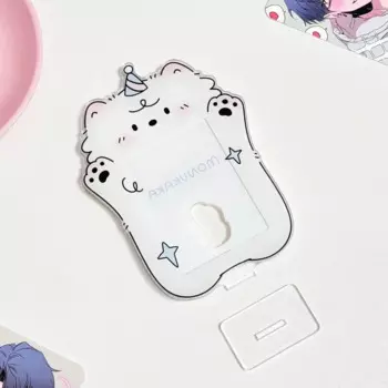 Рамка для фотокарт OMGD цветная акрил 3 дюйма