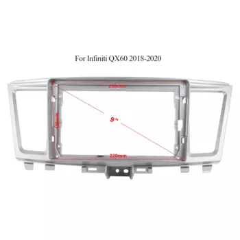 Рамка для Infiniti QX60 2018-2020, 9 дюймов, Android, DVD