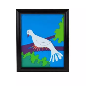 Рамка Dove (One Dove Version), Голубь, появляющийся из картинки, фокусы, сценические иллюзии, аксессуары, реквизит для трюков, комедия