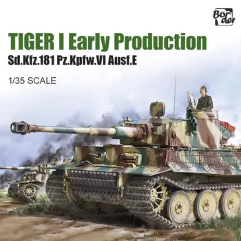 Рамка модель танк Модель для сборки Kit BT-010 Tiger 1 Tank раннего типа с металлическим корпусом 1/35