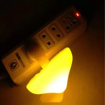 RANPO LED ночник гриб детский белый/желтый