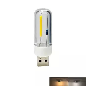 RANPO Мини-лампа USB теплый белый свет